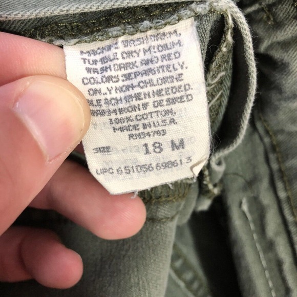 Vintage Lee Mom Jeans Pants 18m Womens USA Made Green? Gray? 80s 90s Bottoms - Picture 4 of 12